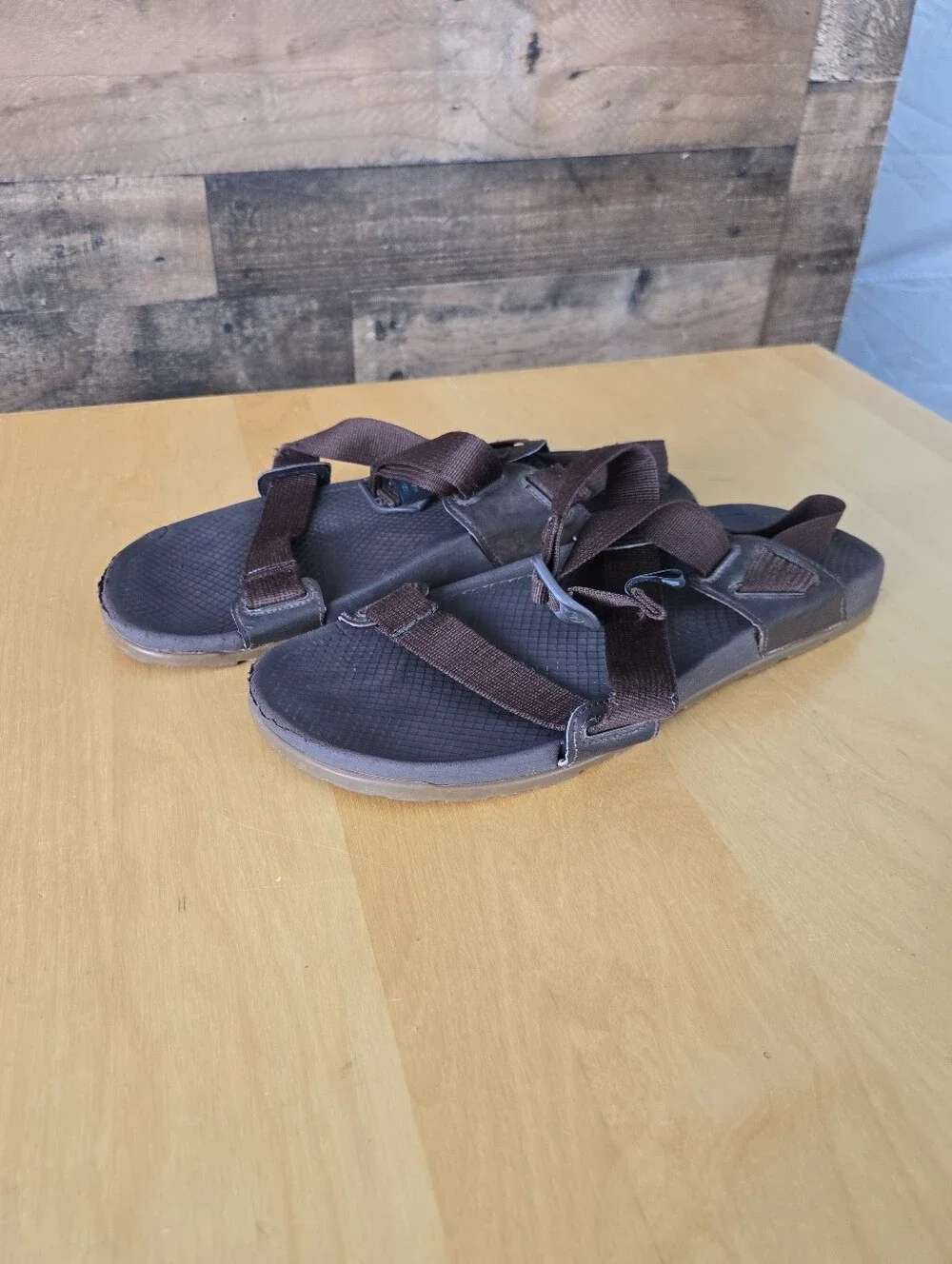 Chaco Lowdown Men’s Sandals Brown Adjustable Strap Outdoor Sandals Size 12